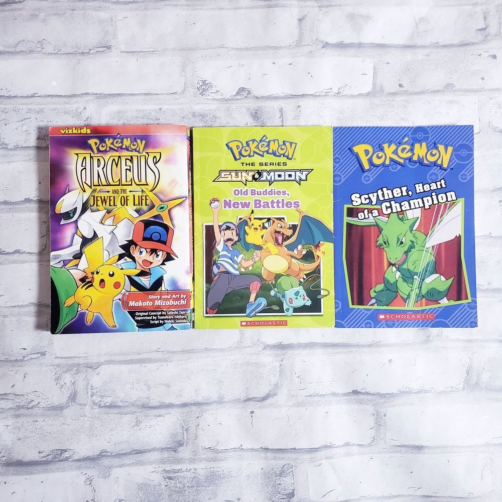 Bundle 3 Pokémon Book Set